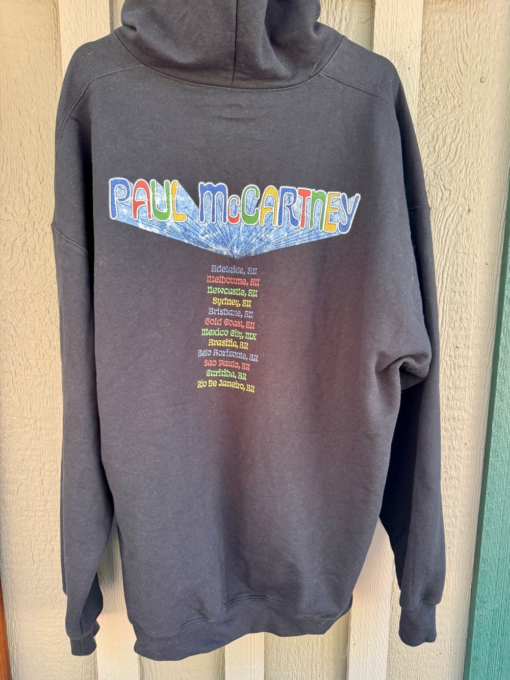 Paul McCartney "Got Back" Tour 2023 Hoodie XL Beatles Wings Concert